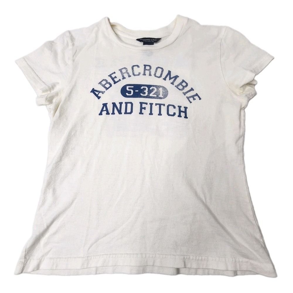 Vintage Y2K Abercrombie & Fitch Women's Large BLONDIE 12 Graphic Cotton Tee